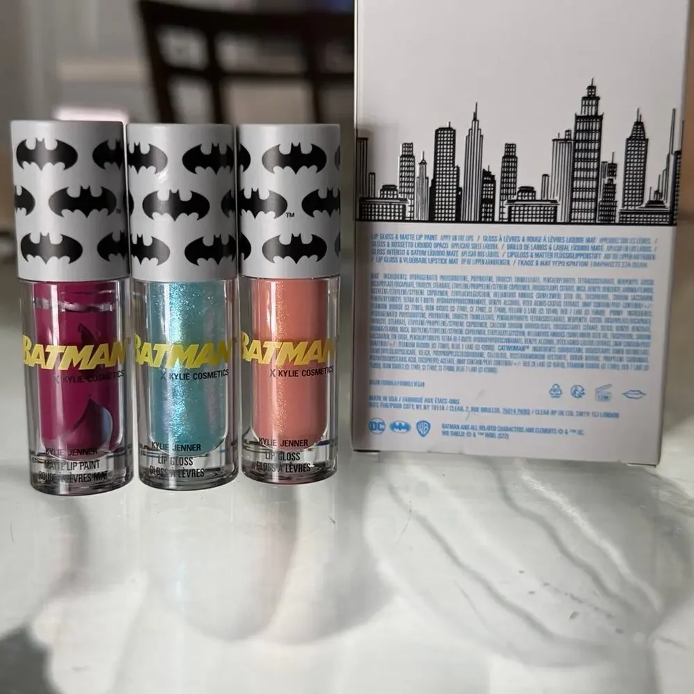 Kylie Cosmetics x Batman Limited Edition Lip Set – Brand New Authentic